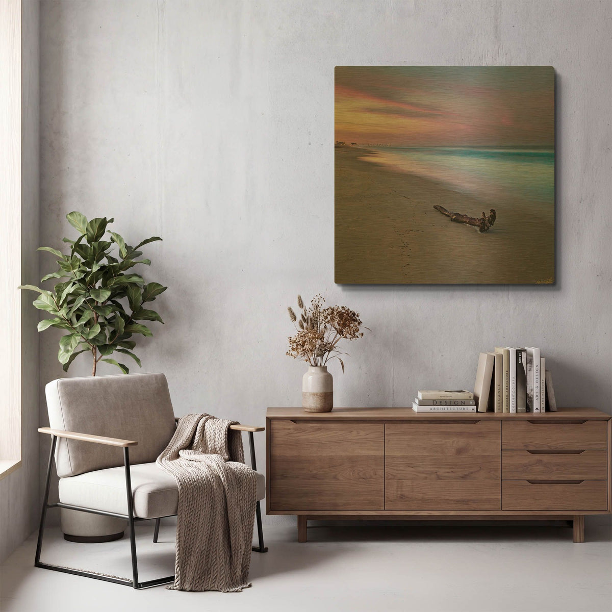 'Sculpure of Perfection' By Life BeautifuLEE Gold Metal Wall Art