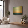 'Soft Clouds To Ridge' By Life BeautifuLEE Gold Metal Wall Art