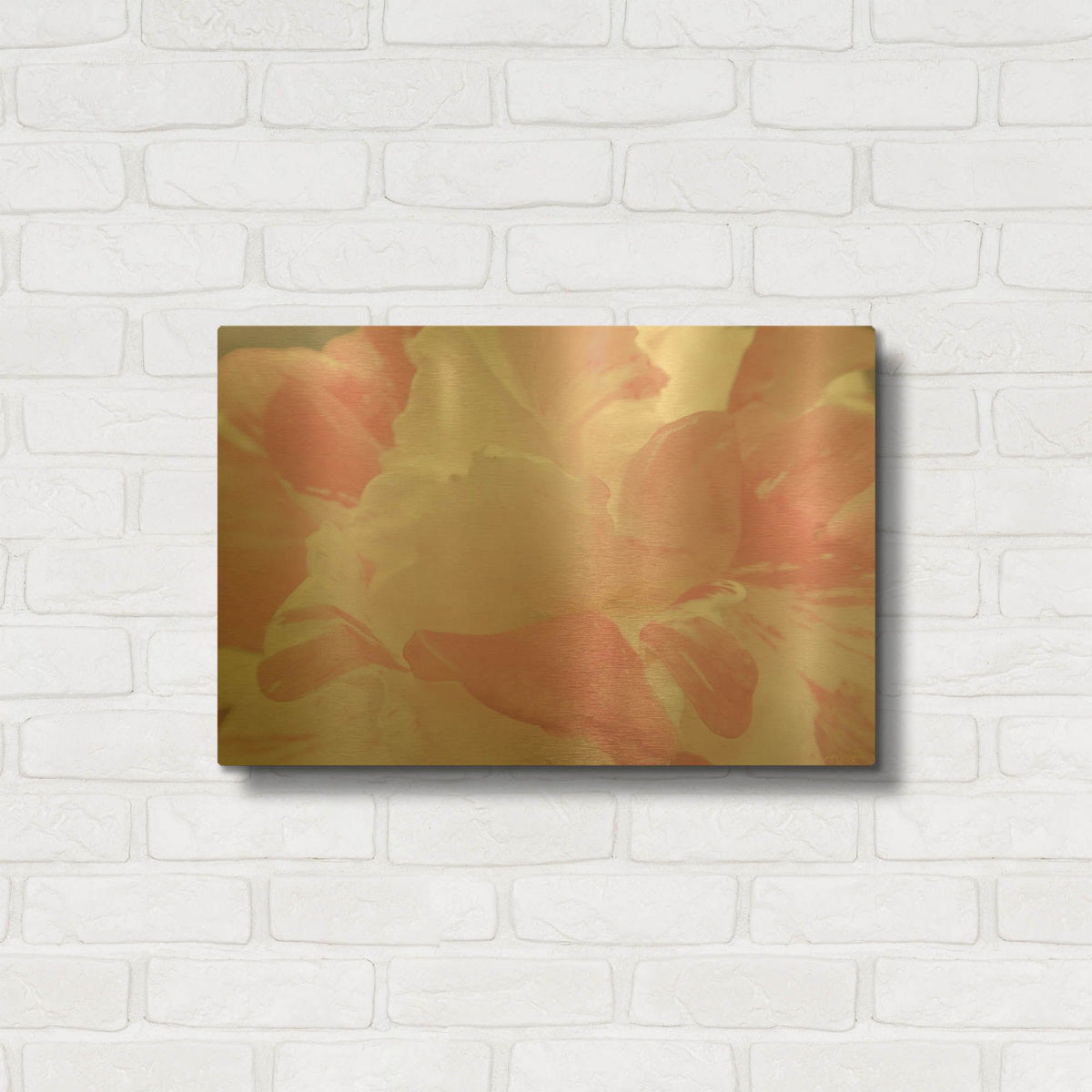 'Softest Wild' By Life BeautifuLEE Gold Metal Wall Art