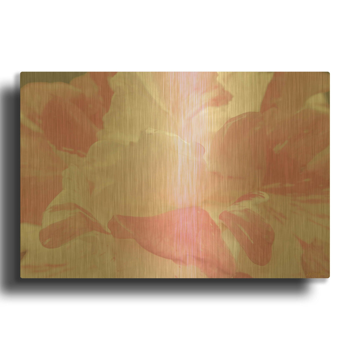 'Softest Wild' By Life BeautifuLEE Gold Metal Wall Art
