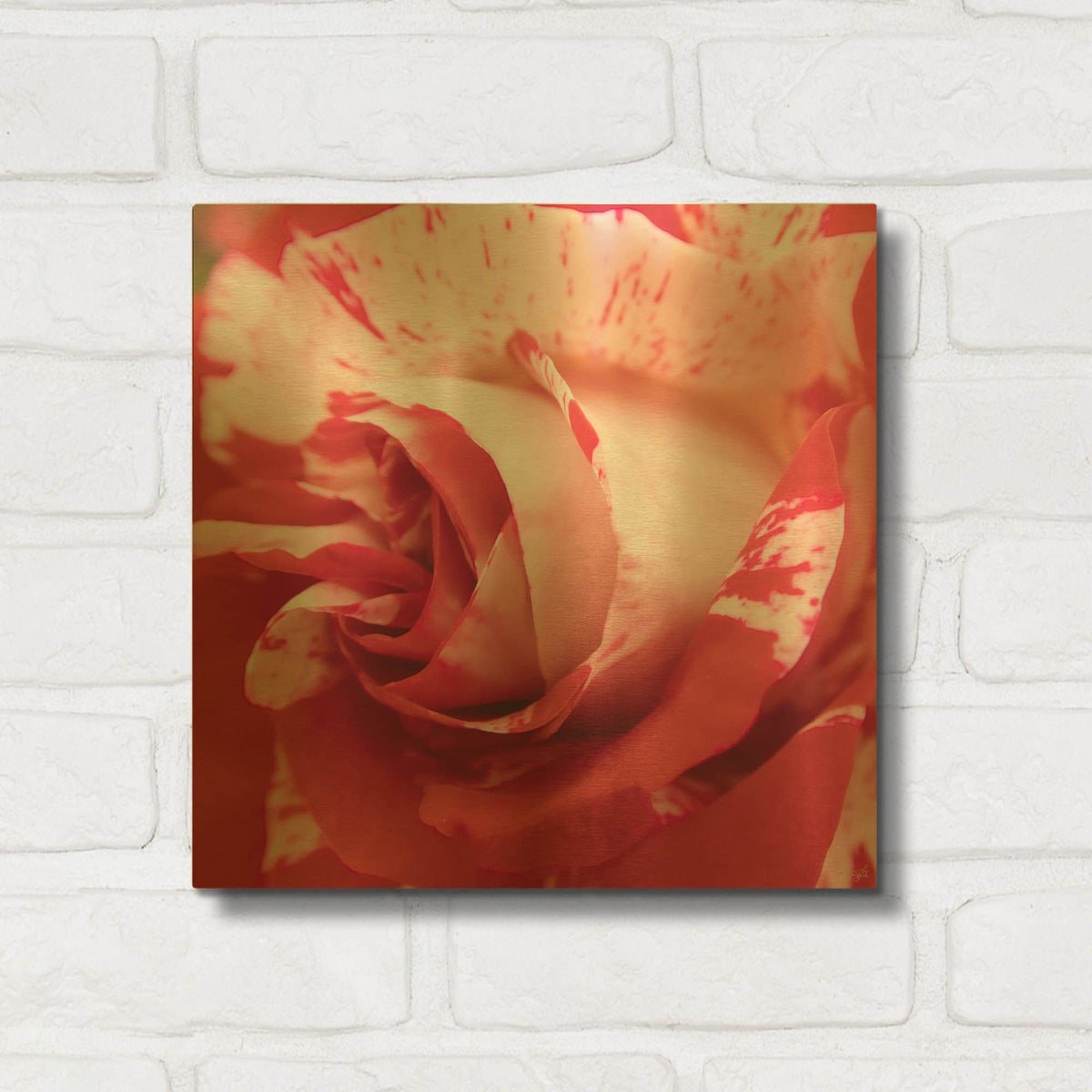 'Wild And Speckled' By Life BeautifuLEE Gold Metal Wall Art