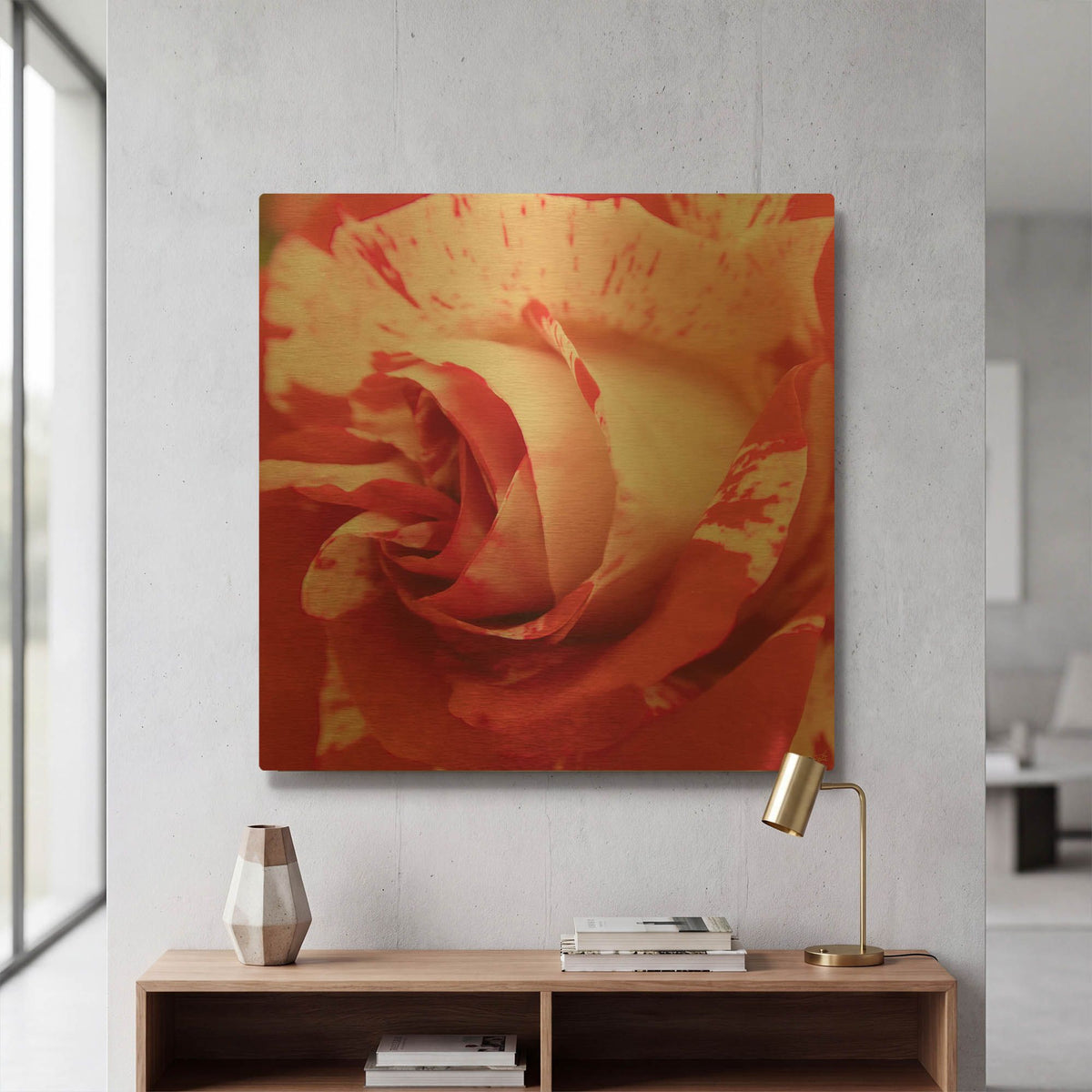 'Wild And Speckled' By Life BeautifuLEE Gold Metal Wall Art