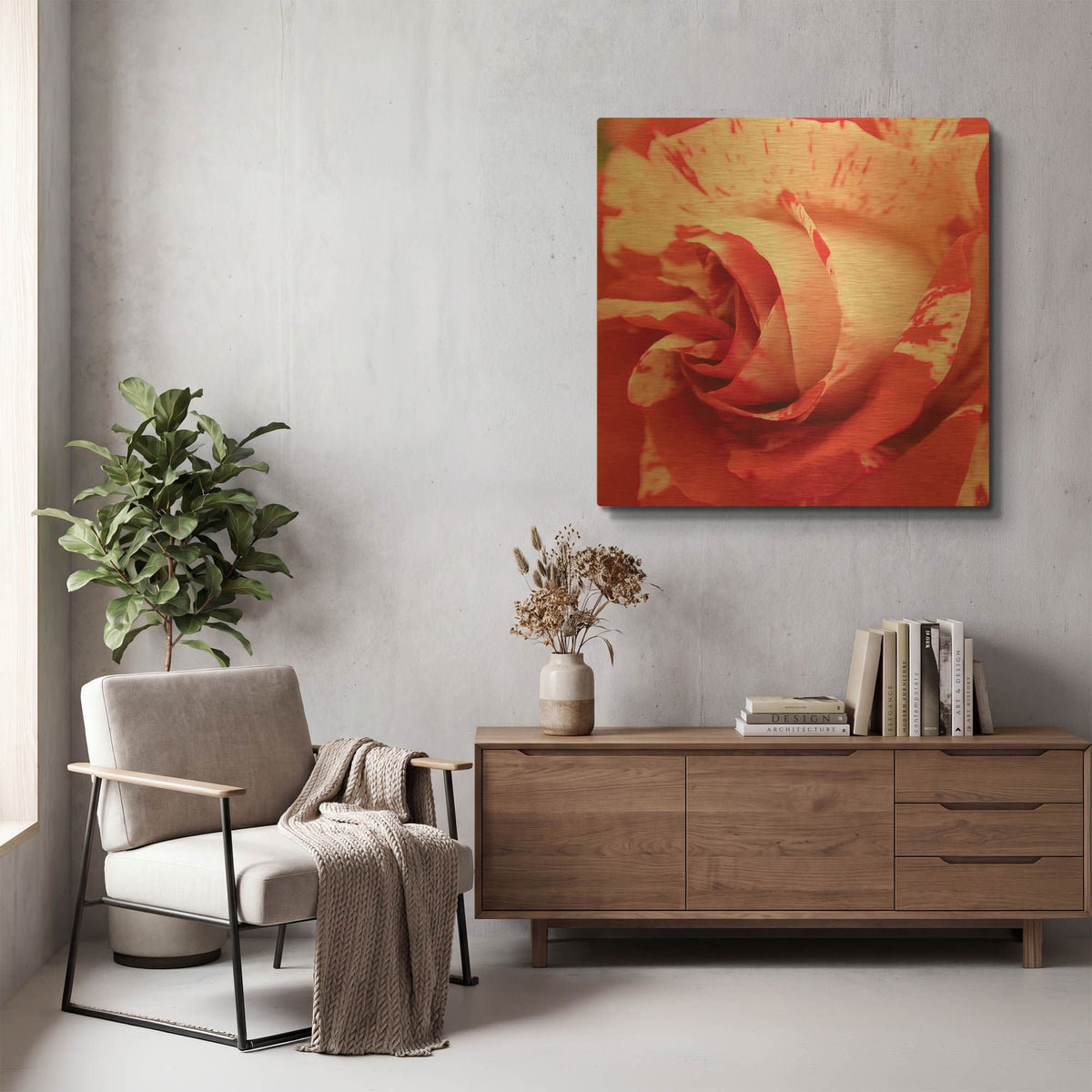 'Wild And Speckled' By Life BeautifuLEE Gold Metal Wall Art