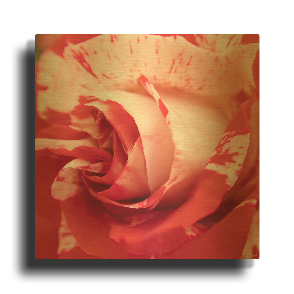 'Wild And Speckled' By Life BeautifuLEE Gold Metal Wall Art