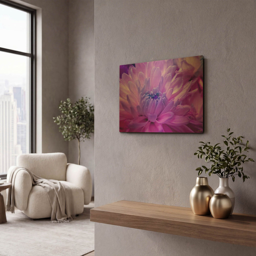'X Ray Flower' By Life BeautifuLEE Gold Metal Wall Art