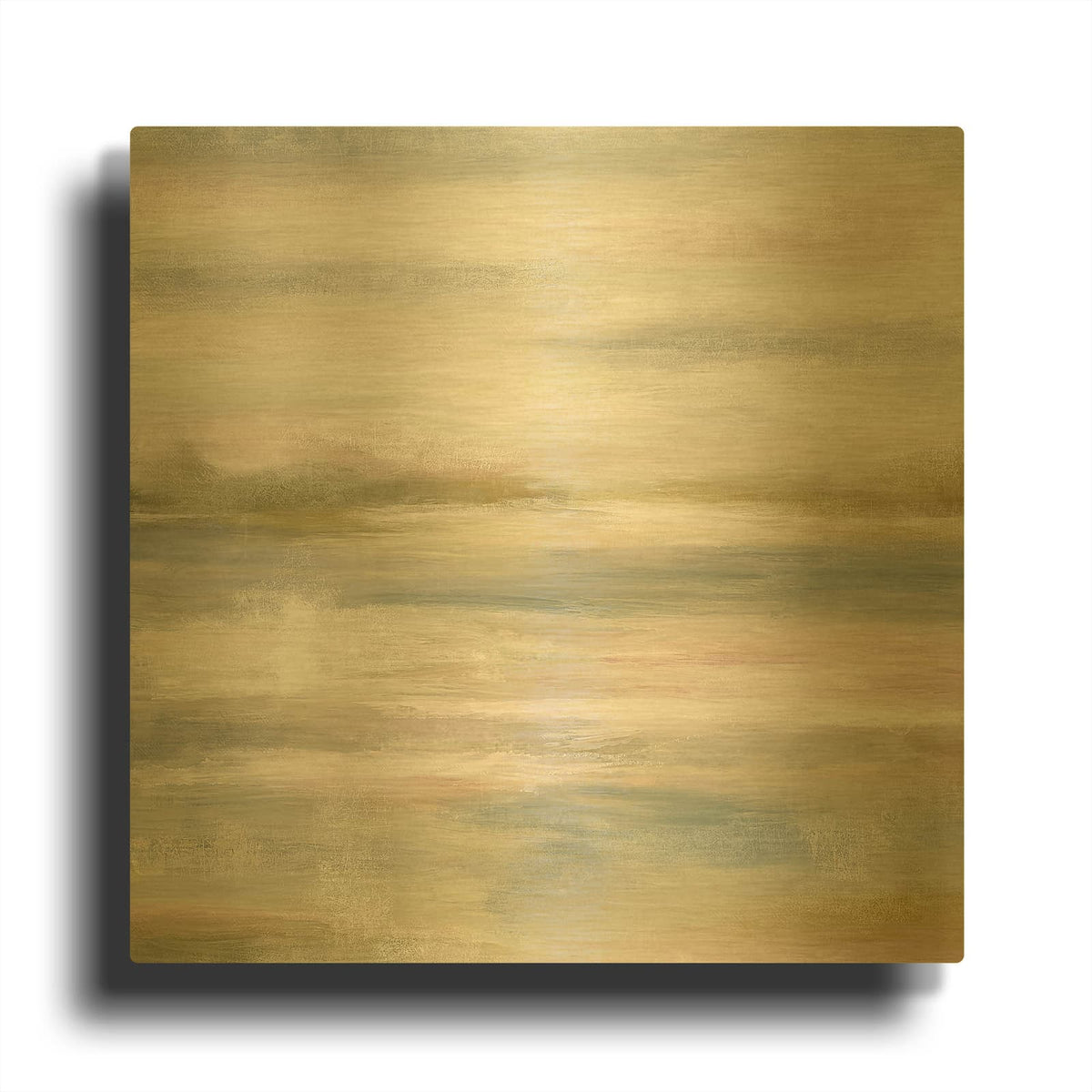 'Coastal Dreams' By Ashley Bradley Gold Metal Wall Art