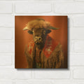 'Buffalo Bob' By Sean Parnell Gold Metal Wall Art