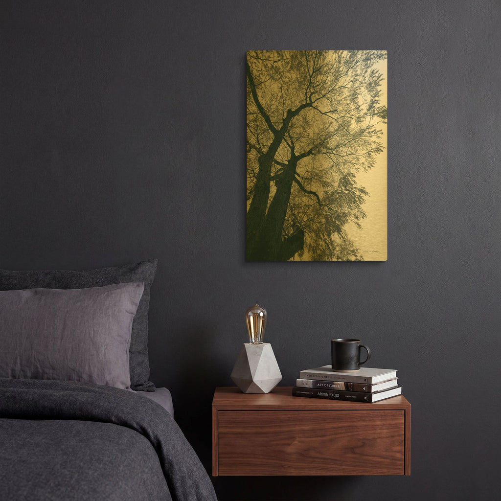 'Branching Out 1' By Debra Van Swearingen Gold Metal Wall Art