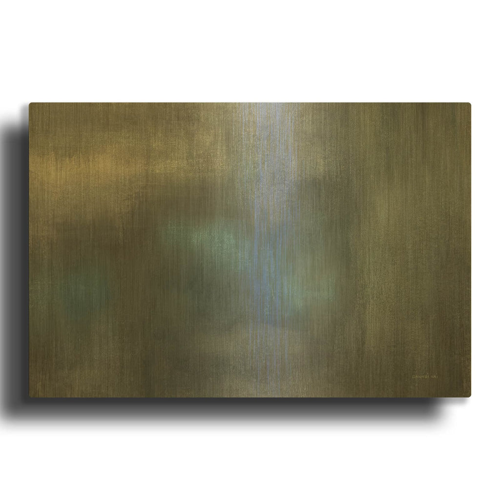 'Deluge' By Danhui Nai Gold Metal Wall Art