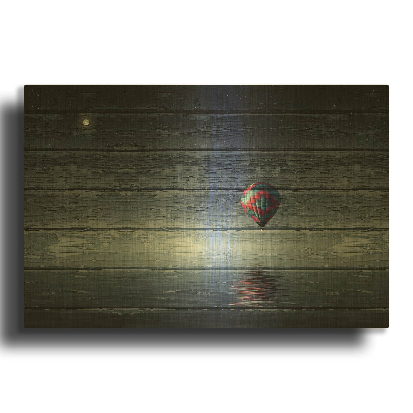 'Hot Air' By Bess Hamiti Gold Metal Wall Art