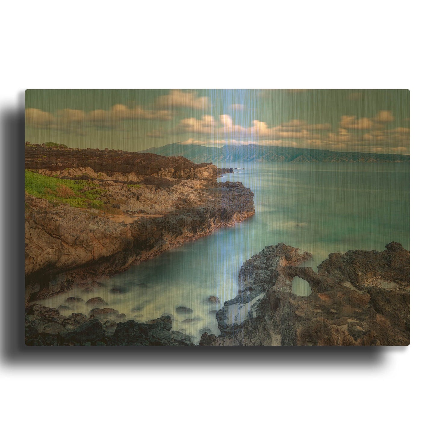 'Clifford' By Dennis Frates Gold Metal Wall Art