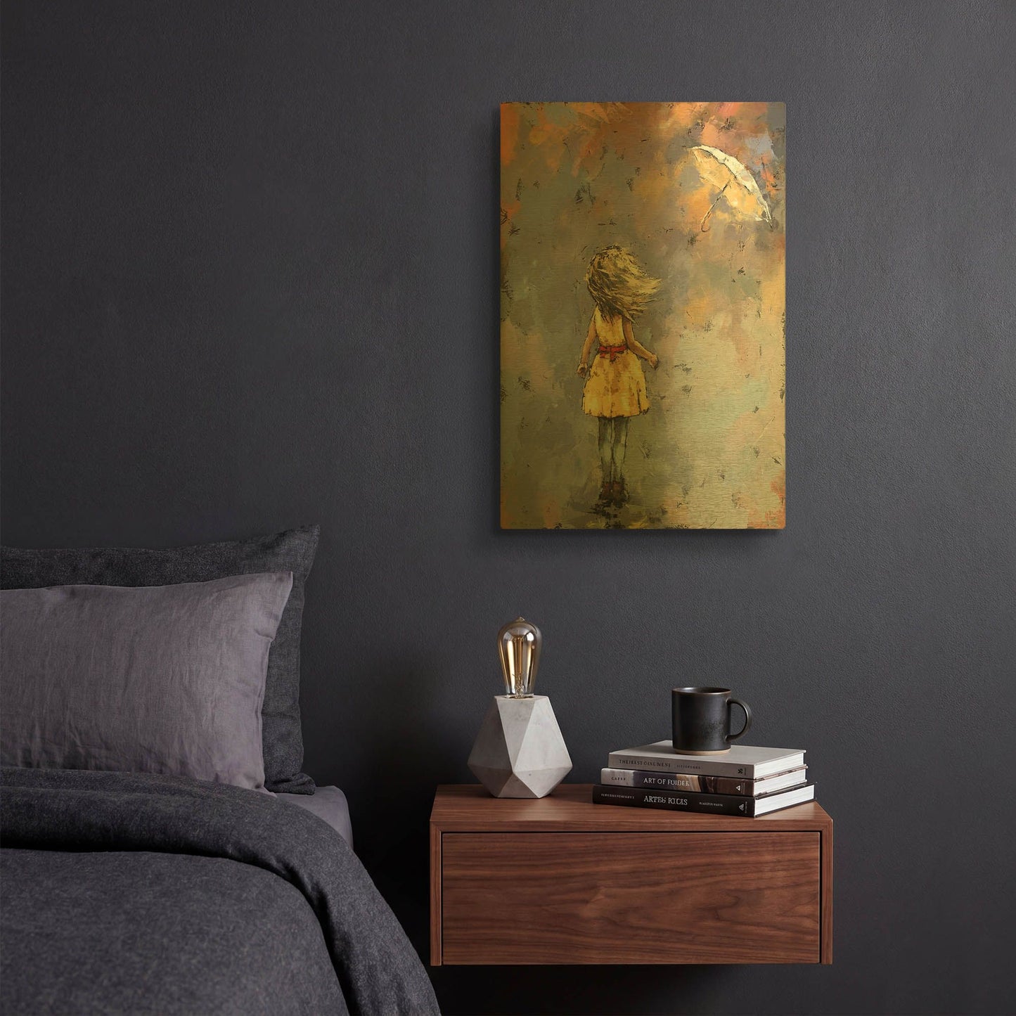 'Dorothy' By Alexander Gunin Gold Metal Wall Art