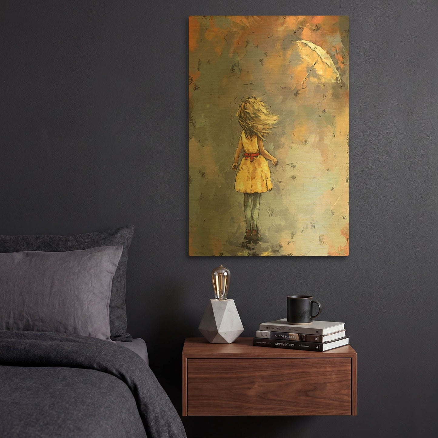 'Dorothy' By Alexander Gunin Gold Metal Wall Art