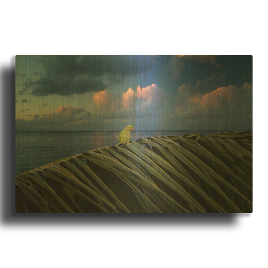 'Paulie' By Dennis Frates Gold Metal Wall Art
