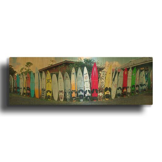 'Board Meeting' By Dennis Frates Gold Metal Wall Art