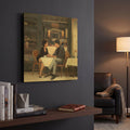 'Rendezvous' By Myles Sullivan Gold Metal Wall Art