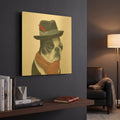 'The Boys V3' By Myles Sullivan Gold Metal Wall Art