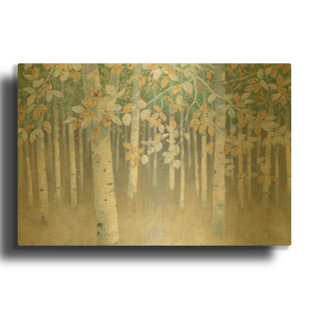 'Forest Dreams' By Wellington Studio Gold Metal Wall Art