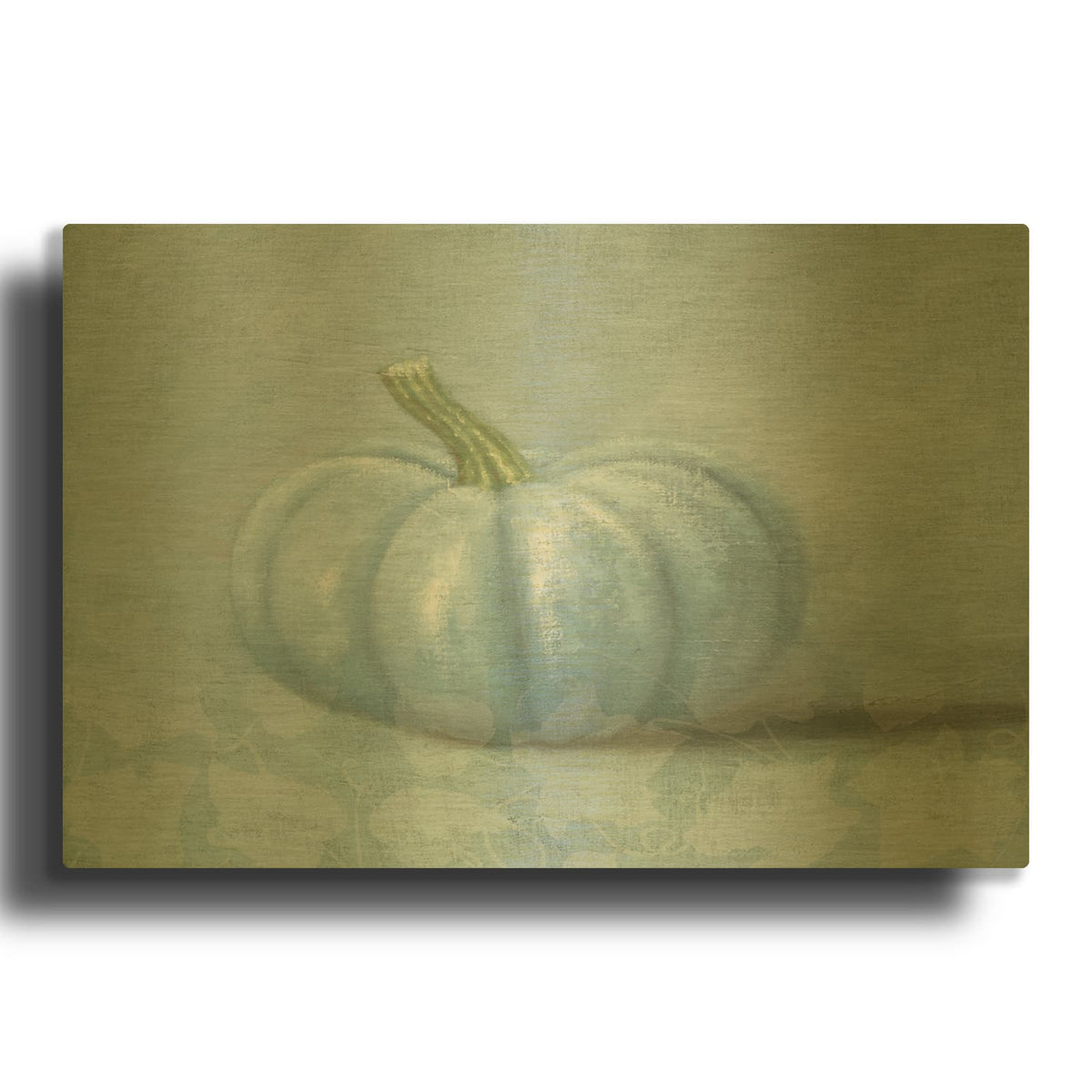 'Pumpkin 1' By Wellington Studio Gold Metal Wall Art