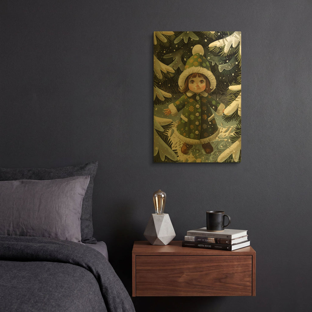 'I Want To Be A Tree' By Momart Gold Metal Wall Art