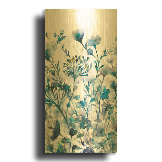 'Transparent Garden' By Wild Apple Portfolio Gold Metal Wall Art