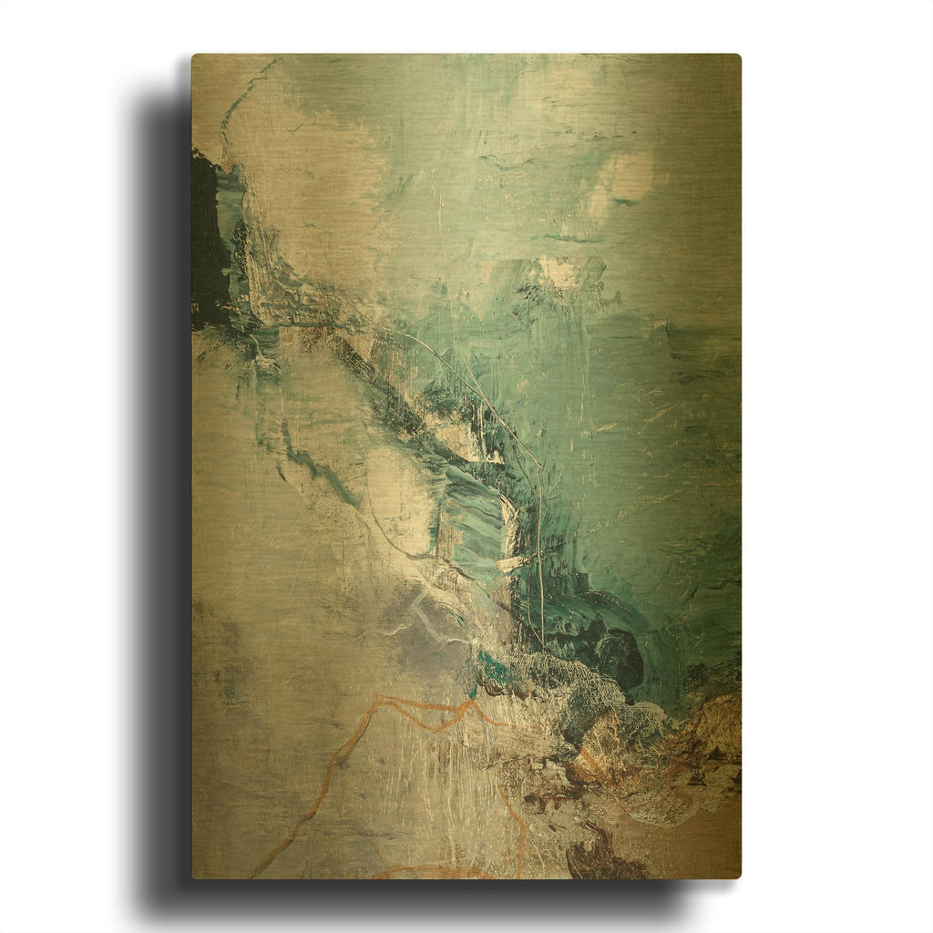 'Downhill' By Design Fabrikken Gold Metal Wall Art