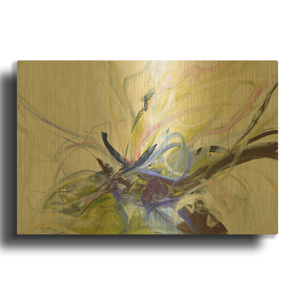 'Glimpse' By Design Fabrikken Gold Metal Wall Art