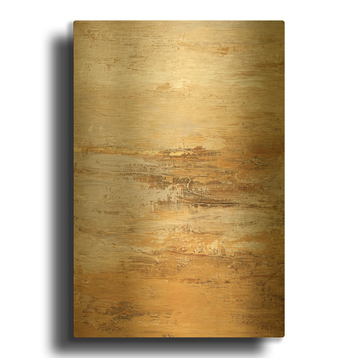 'Hydrate' By Design Fabrikken Gold Metal Wall Art