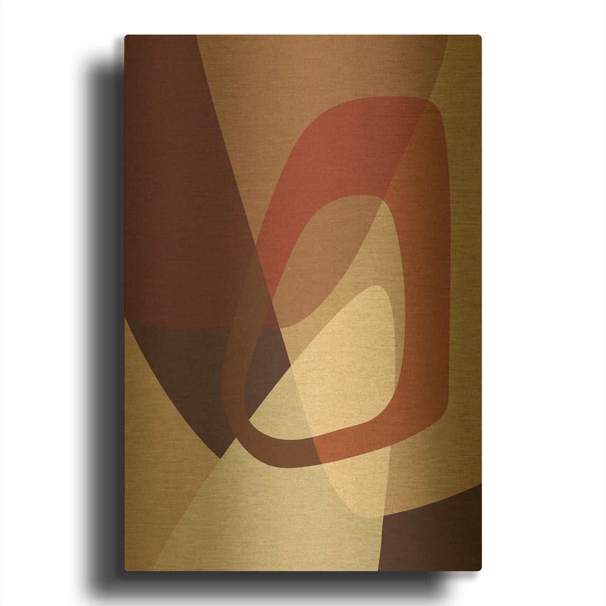 'Pictura 1' By Design Fabrikken Gold Metal Wall Art