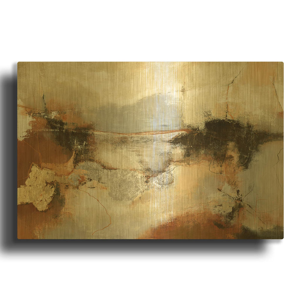 'Rusty' By Design Fabrikken Gold Metal Wall Art