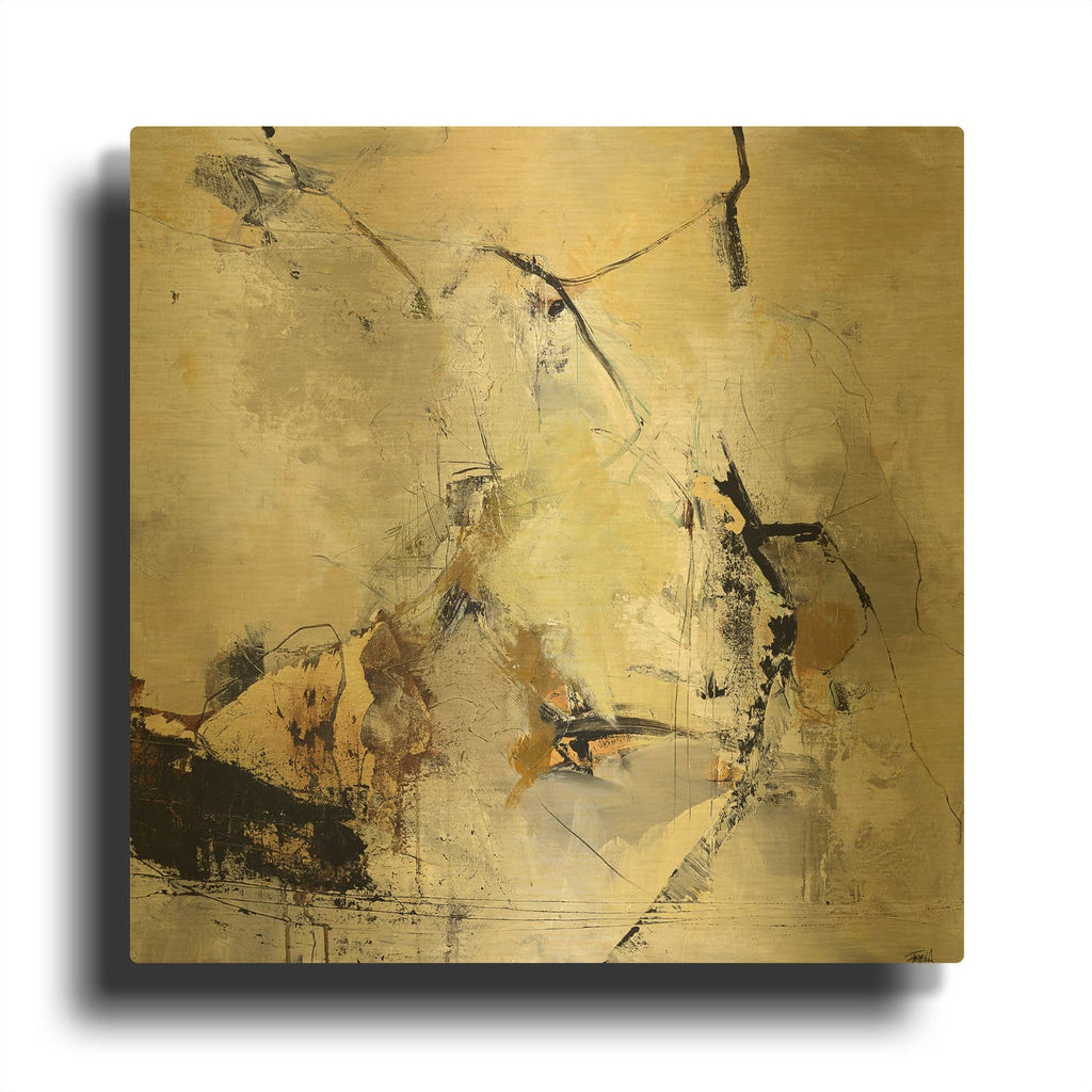 'Summerwind' By Design Fabrikken Gold Metal Wall Art