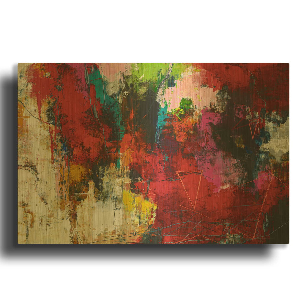 'Unika' By Design Fabrikken Gold Metal Wall Art