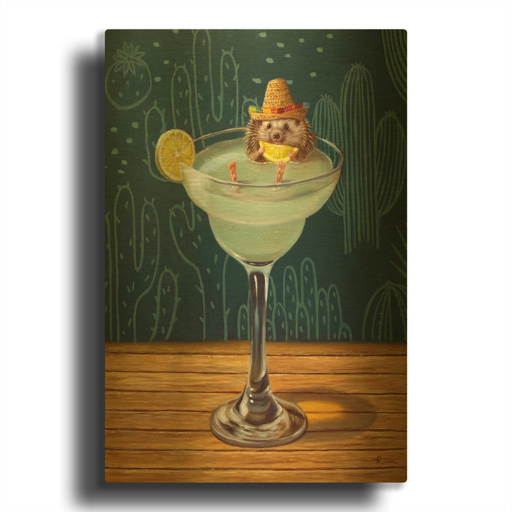 'Cinco De Mayo' By Lucia Heffernan Gold Metal Wall Art