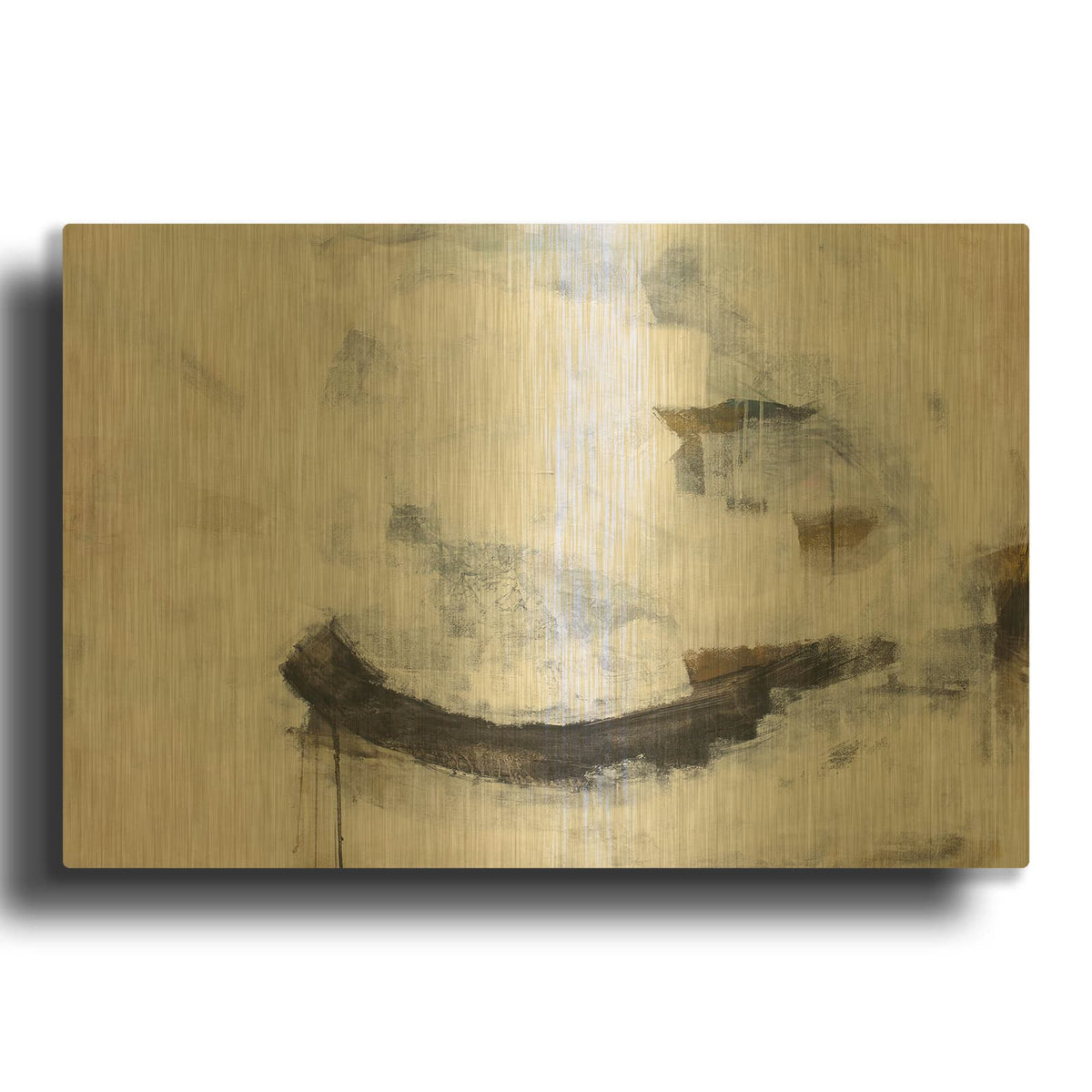 'A Fair Wind And A Long Way To Go' By Megan Chapman Gold Metal Wall Art