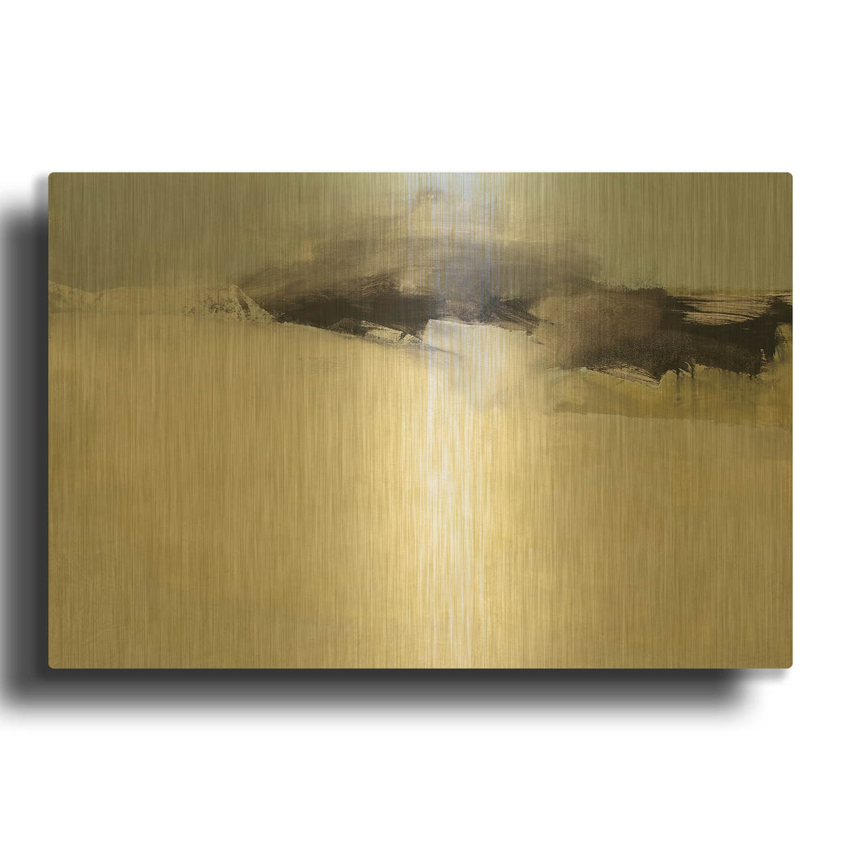 'Echoes And Memory' By Megan Chapman Gold Metal Wall Art