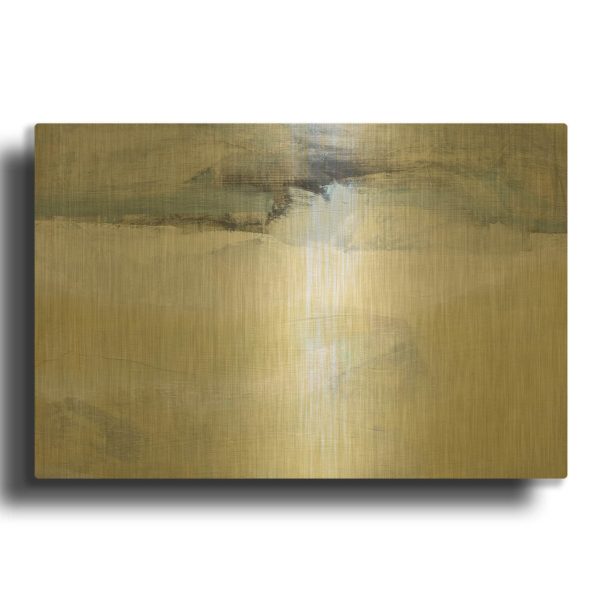 'I Follow The Clouds' By Megan Chapman Gold Metal Wall Art