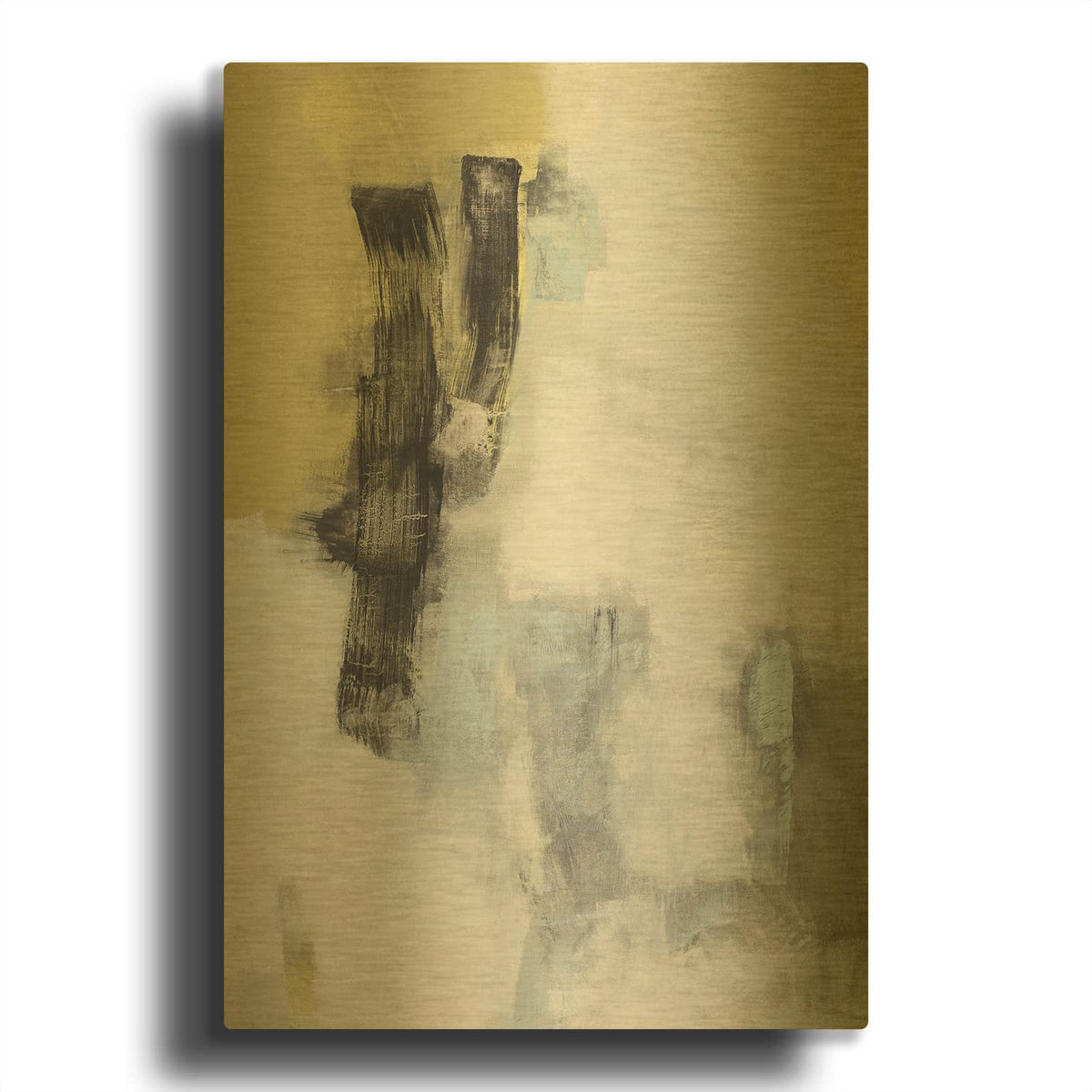'Only To Disappear' By Megan Chapman Gold Metal Wall Art