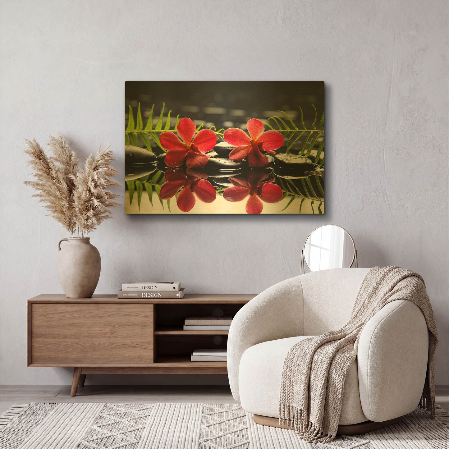 'Natural State' By LUXE Gold Metal Wall Art