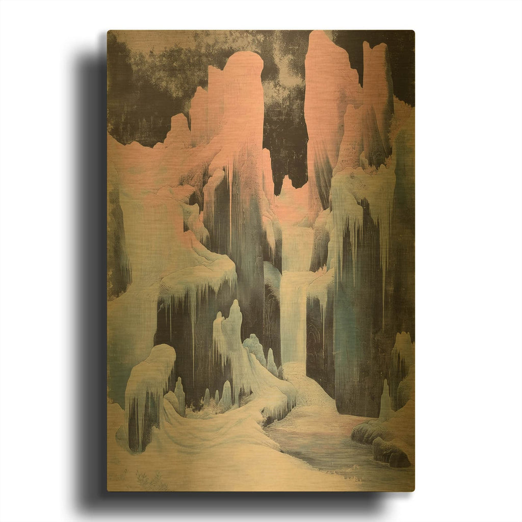 'Dreamy Shapes' By Svetlana Aleynikova Gold Metal Wall Art