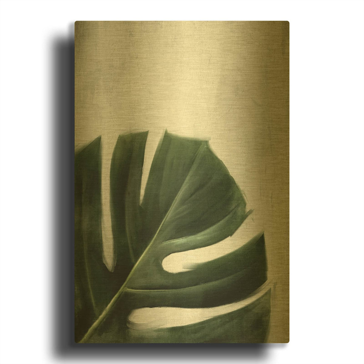 'Monster' By Svetlana Aleynikova Gold Metal Wall Art