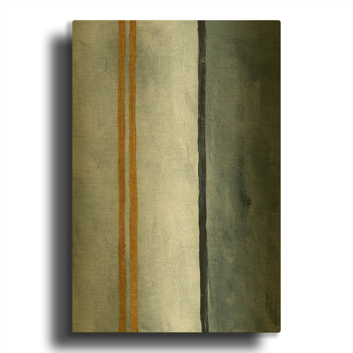 'Road' By Svetlana Aleynikova Gold Metal Wall Art