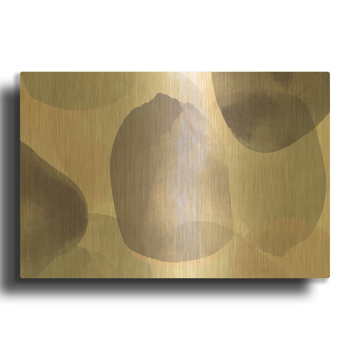 'Minimalist Pink Purple Palette 1' By Irena Orlov Gold Metal Wall Art