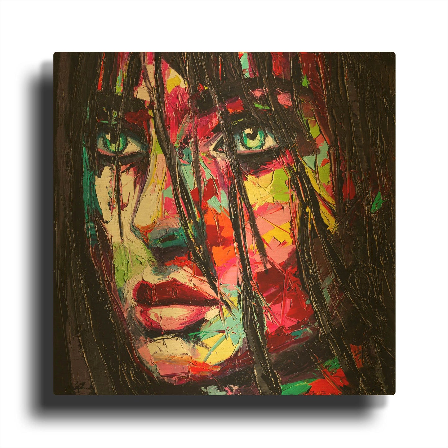 'Behind The Rain' By LUXE Gold Metal Wall Art