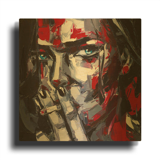 'The Sin' By LUXE Gold Metal Wall Art
