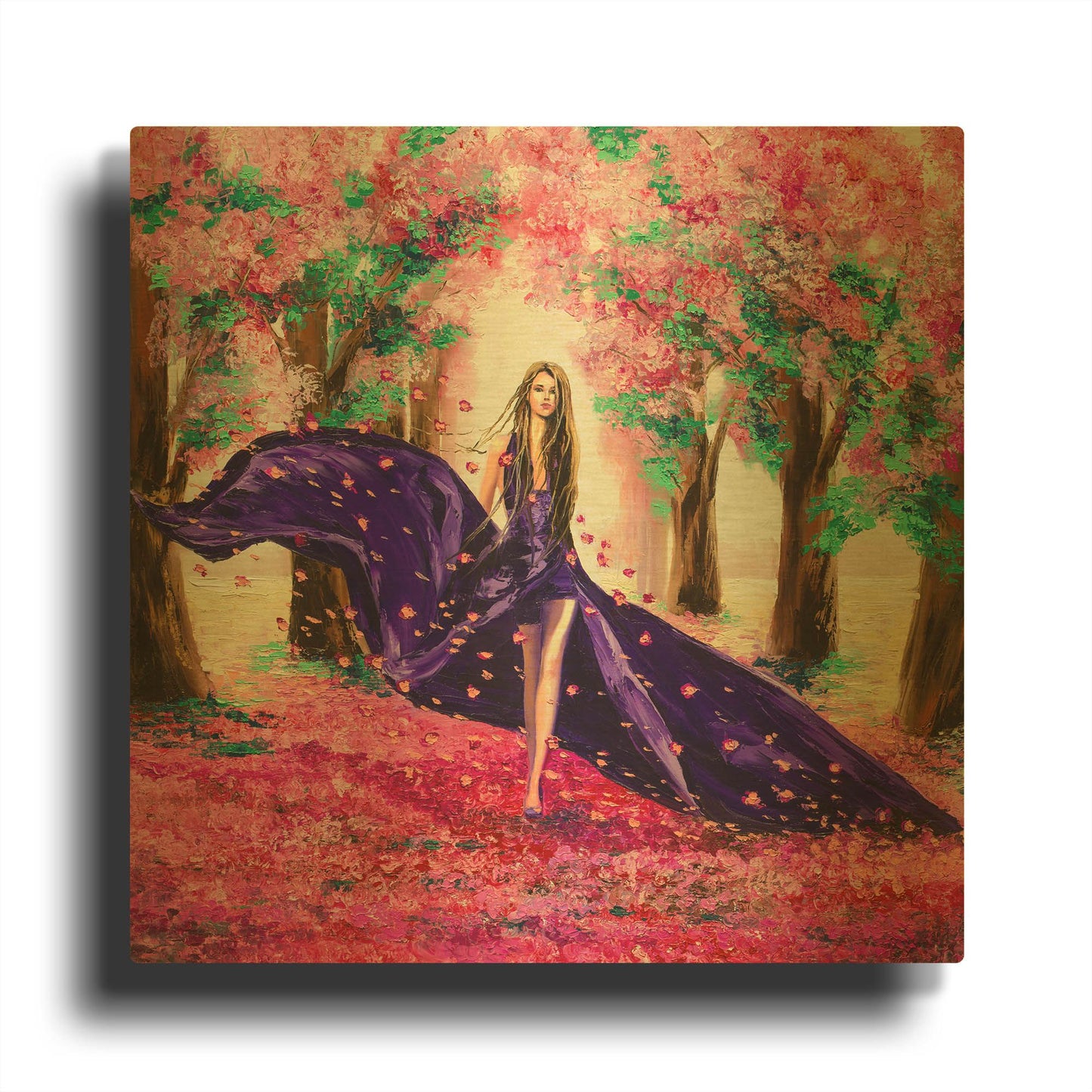 'Spring' By LUXE Gold Metal Wall Art