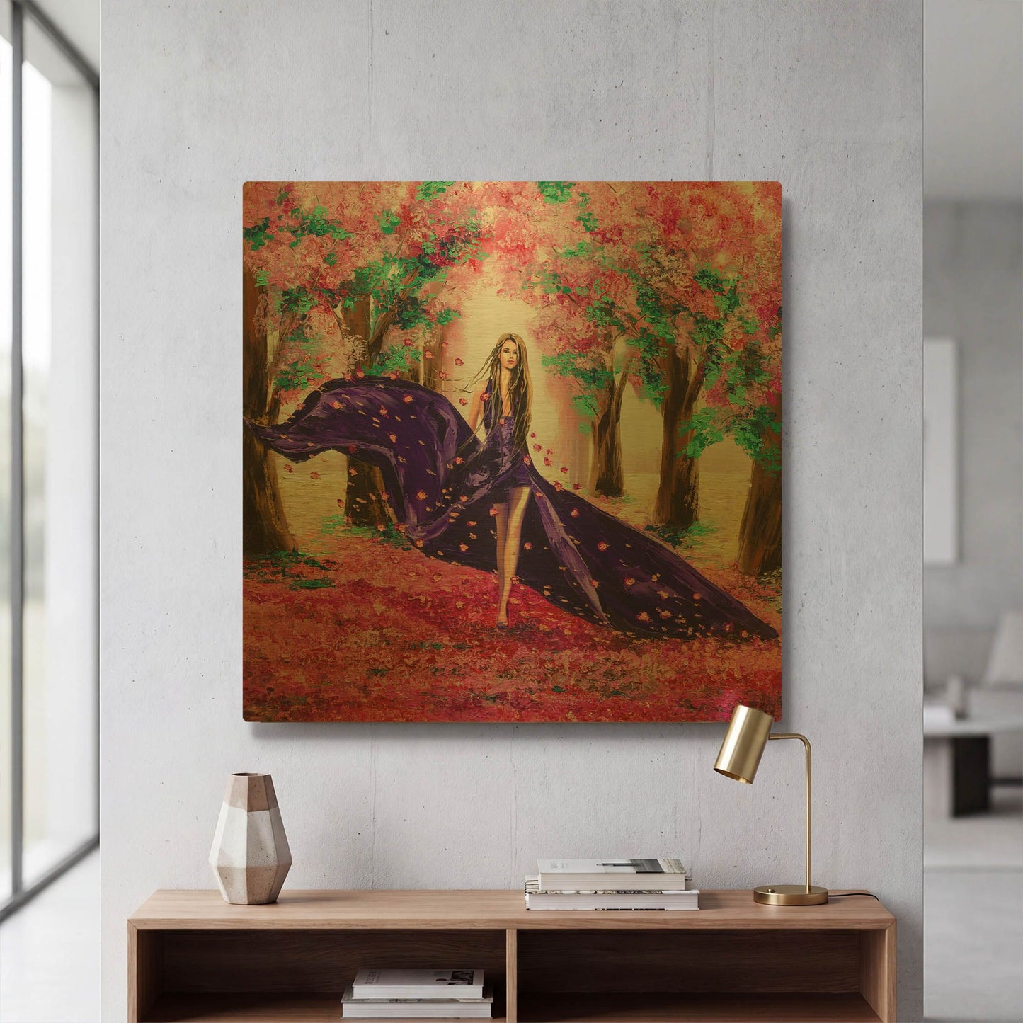 'Spring' By LUXE Gold Metal Wall Art
