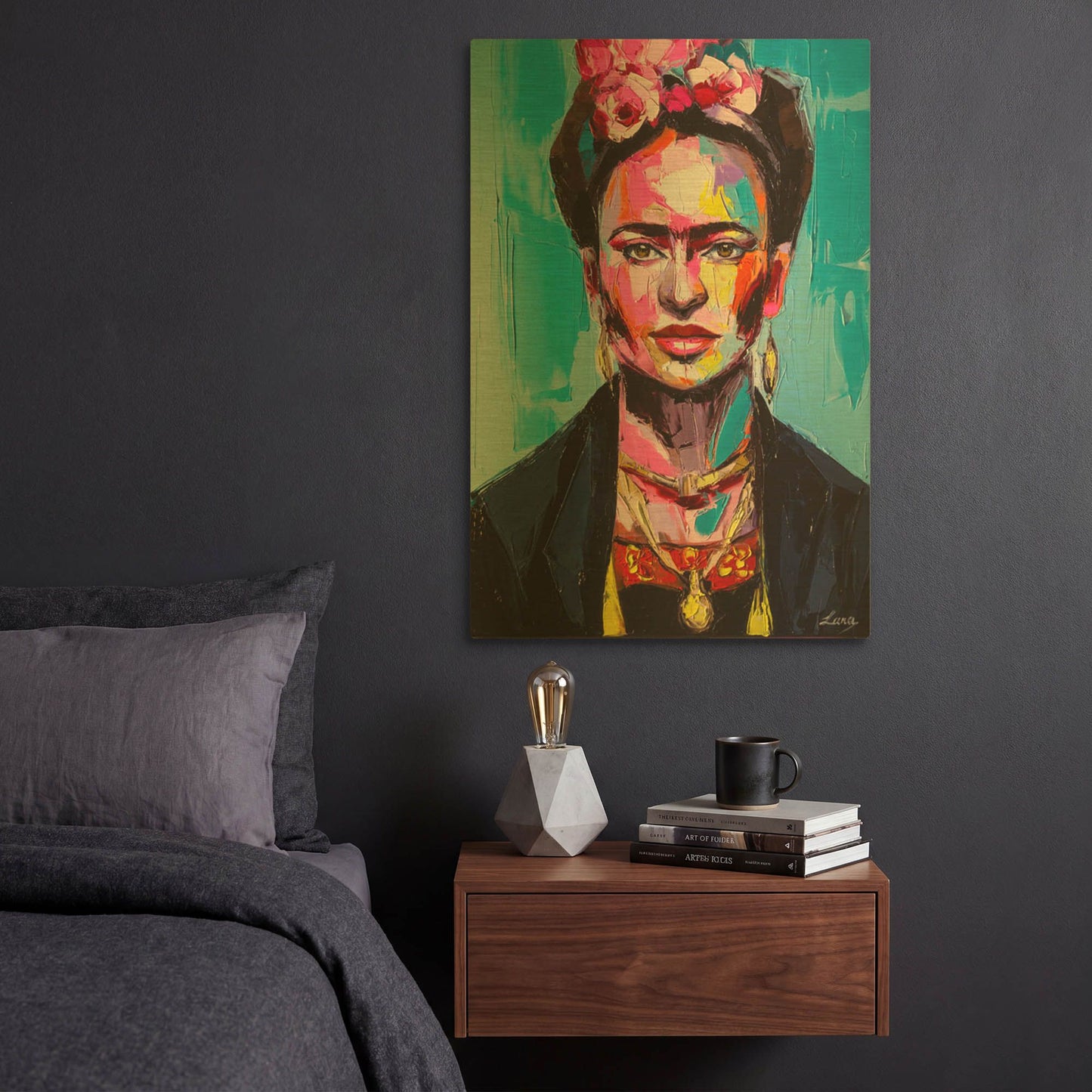 'Frida' By LUXE Gold Metal Wall Art