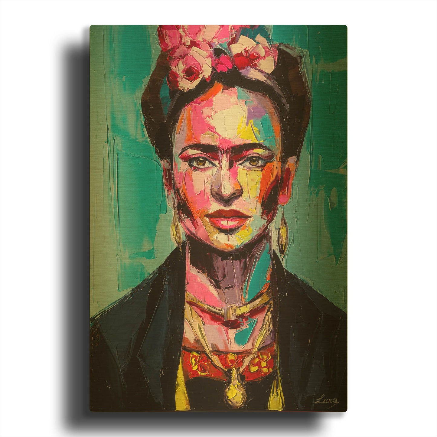 'Frida' By LUXE Gold Metal Wall Art