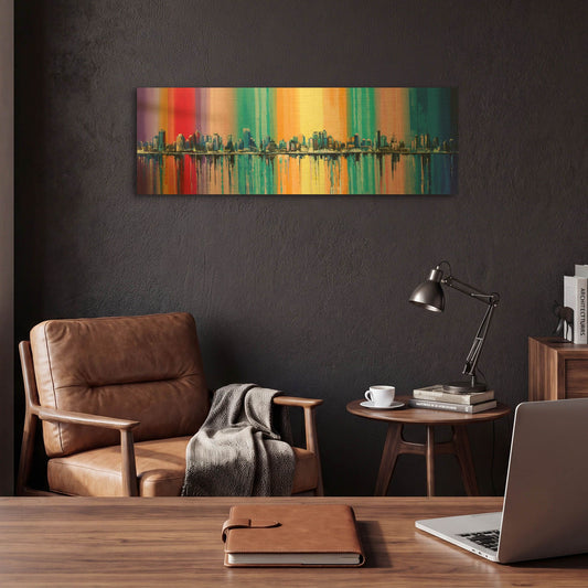 'Longest Day' By LUXE Gold Metal Wall Art