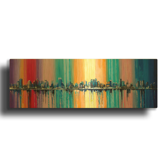 'Longest Day' By LUXE Gold Metal Wall Art